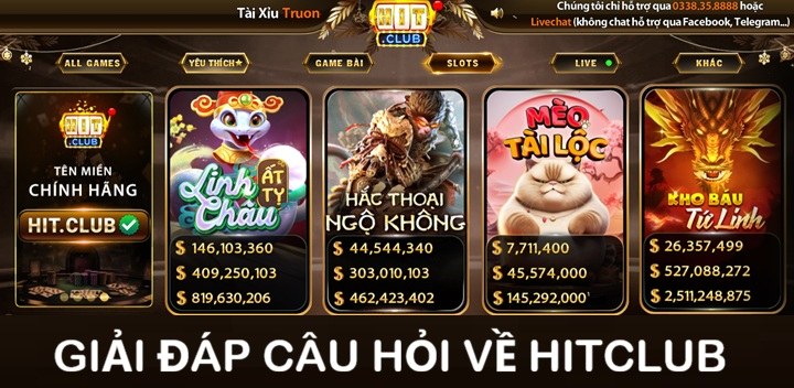 Tìm hiểu về Hitclub, game thủ thắc mắc điều gì? 